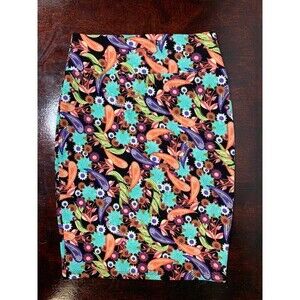 Lularoe Skirt Cassie Small Flower Design